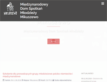 Tablet Screenshot of mikuszewo.org